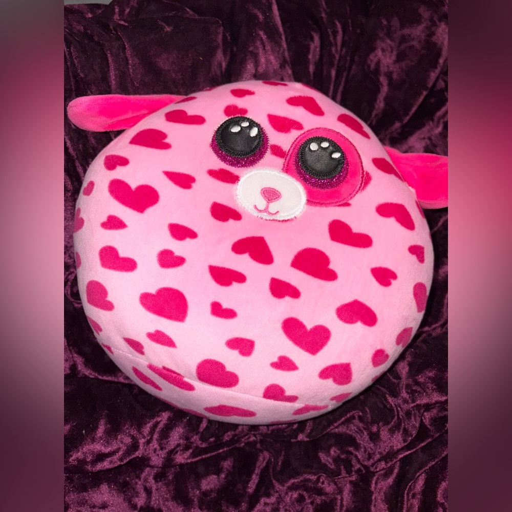 TY Squish-A-Boo Tickle Dog Stuffed Animal